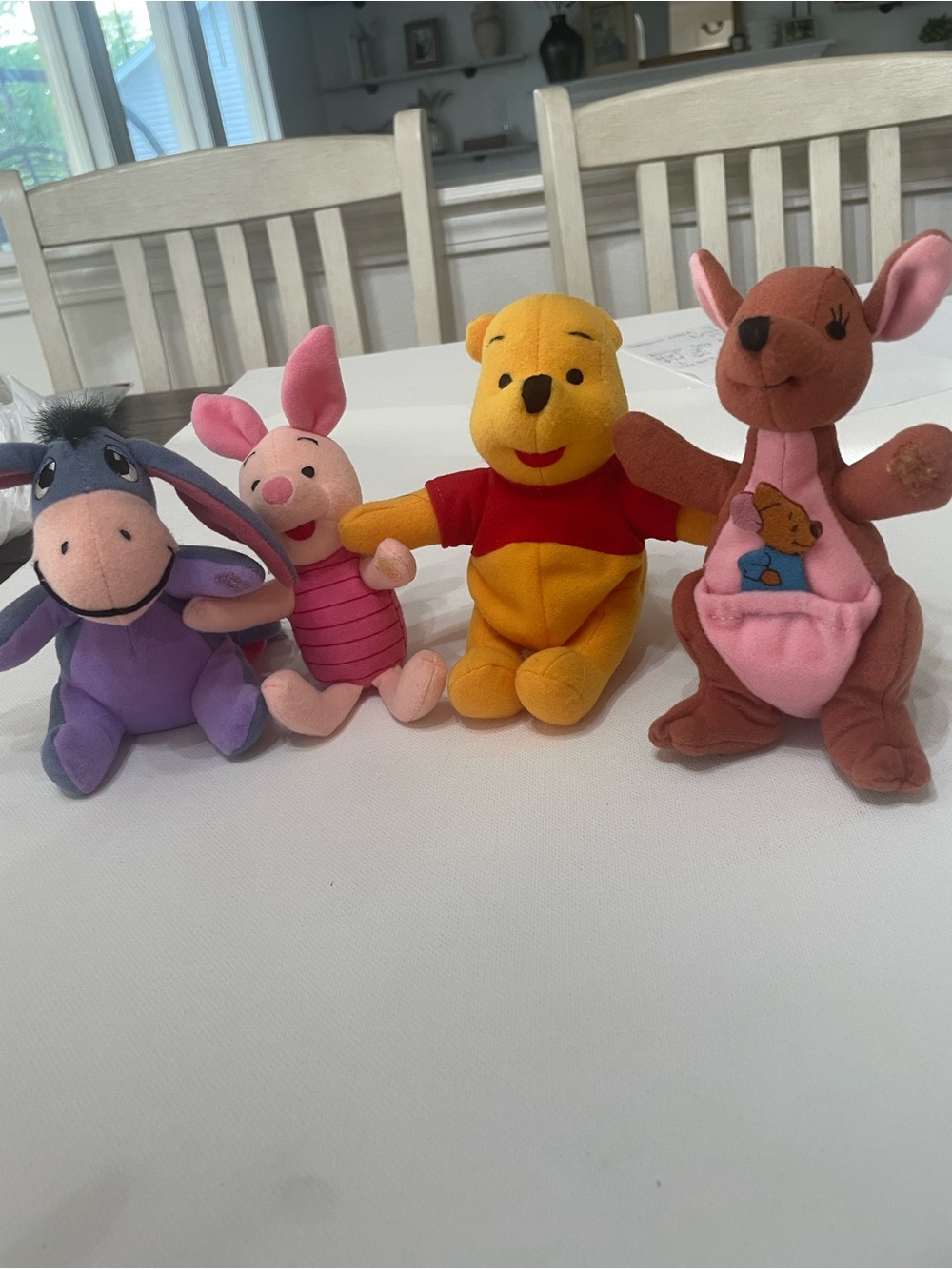 Vintage 1997 Mattel Winnie the Pooh,
Plush Set Of 4 - Picture 2 of 4